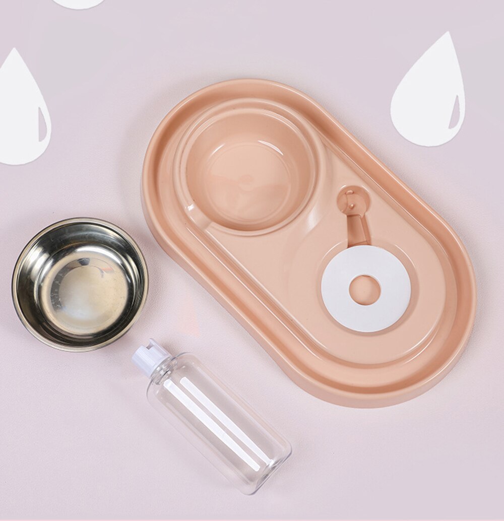 Kattenbak, hondenvoerbak, kattenbak, drinkfontein, voerbak, voerbak, voerbak, voerbak, automatische waterbak voor katten