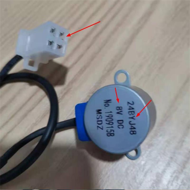 24BYJ48 24BYJ28 STEPPING MOTOR FOR MOST EXTENDER INVERTER GENERATOR AIR CONDITION CARBURTOR MP24GA5 12V 8V DC 4 PHASE 5 LINES: WHITE