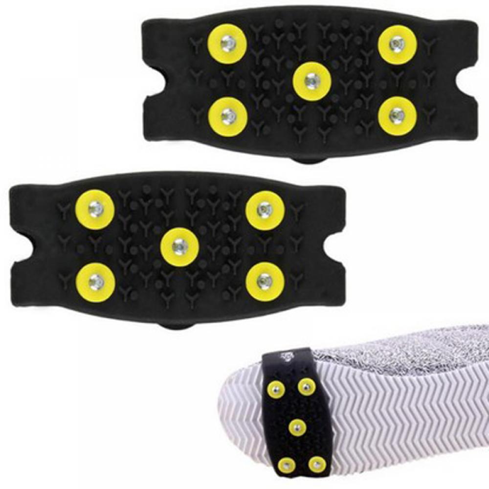 Delicate Sneeuw Ijs Klimmen Antislip Spikes Grips Stijgijzers Schoenplaten 5-Stud Schoenen Cover