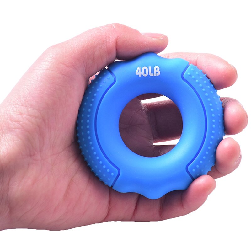 Silikon Einstellbare Hand Griff 20-80LB Greif Ring Finger Unterarm Trainer Karpaltunnelsyndroms Expander Muskel trainieren ÜSpund Fitnessstudio Fitness