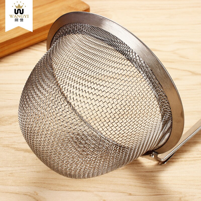 Acero inoxidable 304 fritura cesta mini alimentos colador cocina herramienta de cocina colador olla colador