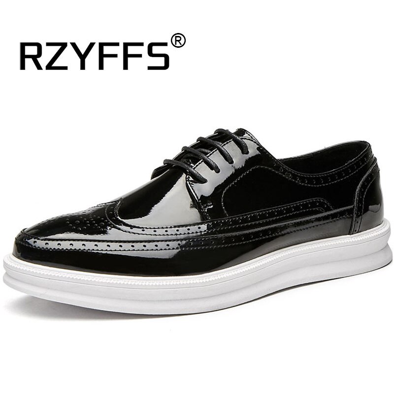 Leather oxford Casual Men Shoes Men Flats Round Toe Comfortable Office Men Dress Shoes Male Breathable Lace Up Shoe B209