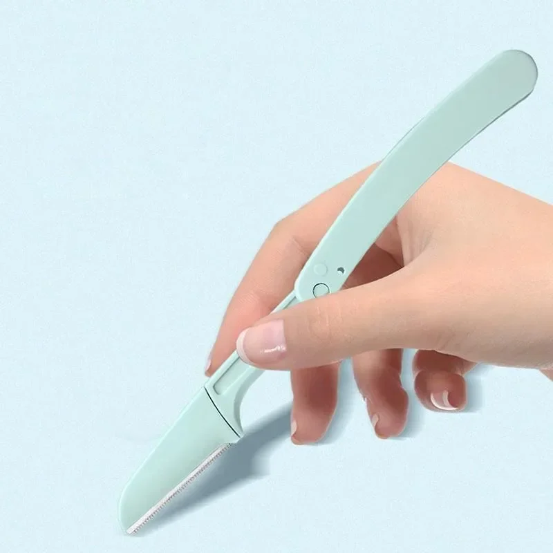 3 teile/satz faltbare Augenbrauen messer Cutter Mehrzweck Peeling Derma Hobeln Werkzeug Augenbrauen Rasiermesser Gesichts rasierer Schönheit Werkzeug