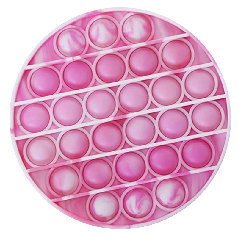 Pop It Push Bubble Fidget Toys Adult Stress Relief Toy Antistress PopIt Soft Squishy Anti-Stress Anti Stress Box Poppit: C