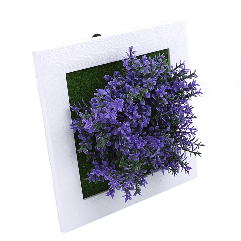 Removable Artificial Flower Plant Frame Exquisite Small Fresh Diy Wall Decor Frames 3D Wall Sticker Frame for Room Decoration