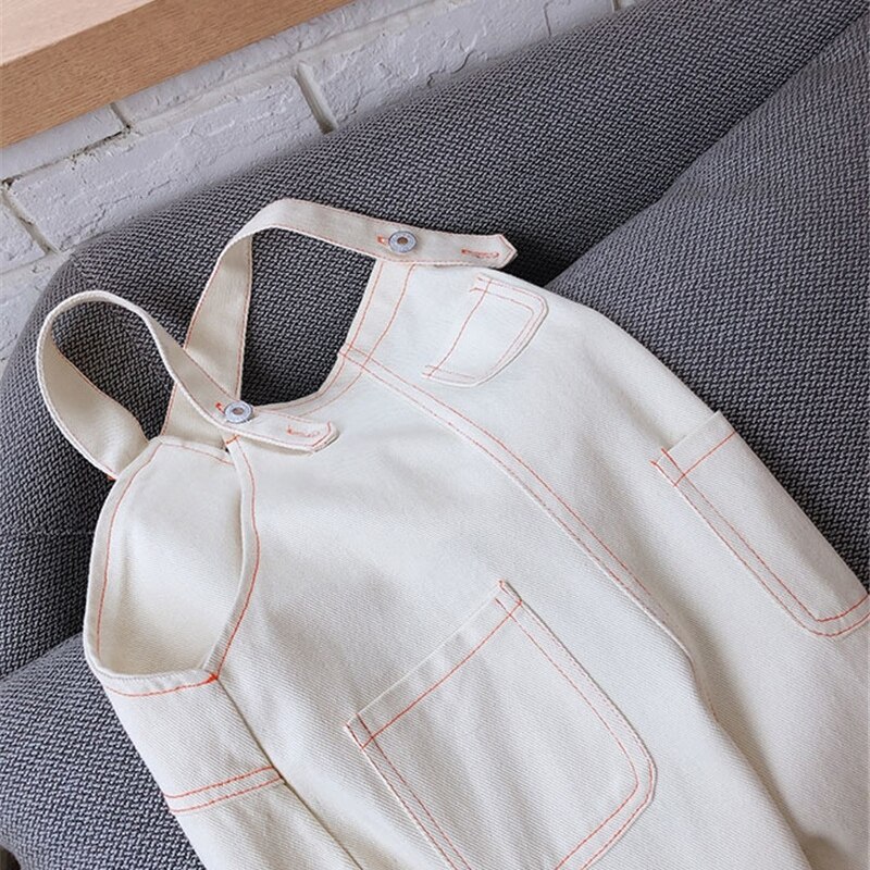 Meisjes Lente Kleding Koreaanse Denim Overalls Leuke Loose Casual Jumpsuits Zachte Bretels Broek Kinderen Een Stuk Pak