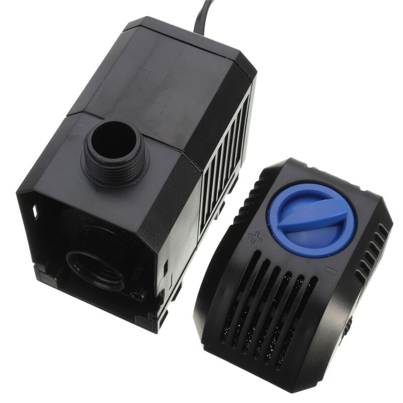 Aquarium Fountain Fish Tank Water Pump 400GPH 1500L/h 25W Adjustable Submersible Water Pump 220V