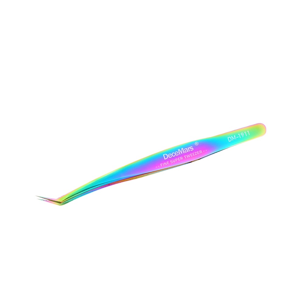 DeceMars DM-1911 Volumen Peitsche verlängerung pinzette wimpern pinzette professionelle für Wimpern Verlängerung edelstahl Werkzeuge