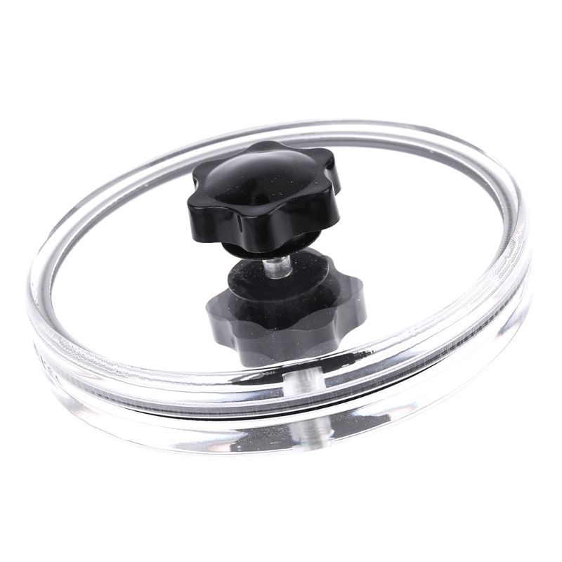 LP Vinyl Record Cleaner Clamp Record Label Saver Acrylic Clean Tools Cloth