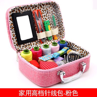 Household sewing box set tool box multifunctional sewing kit sewing thread hand sewing needle storage and finishing box: 8