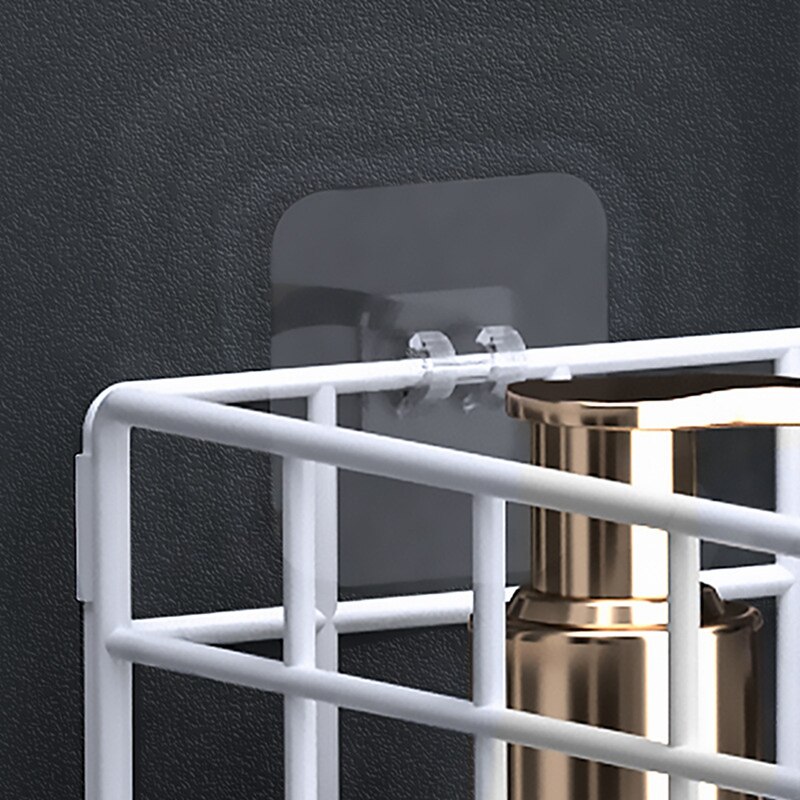 Opvouwbare Ijzer Wasmand Wandmontage Badkamer Vuile Kleren Opslag Mand Wasmand Keuken Opknoping Mand