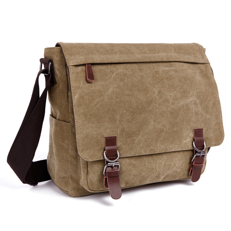 Mannen messenger bags bolsa masculina reisschoudertassen draagbare ordenadores canvas aktetas chapeu masculino