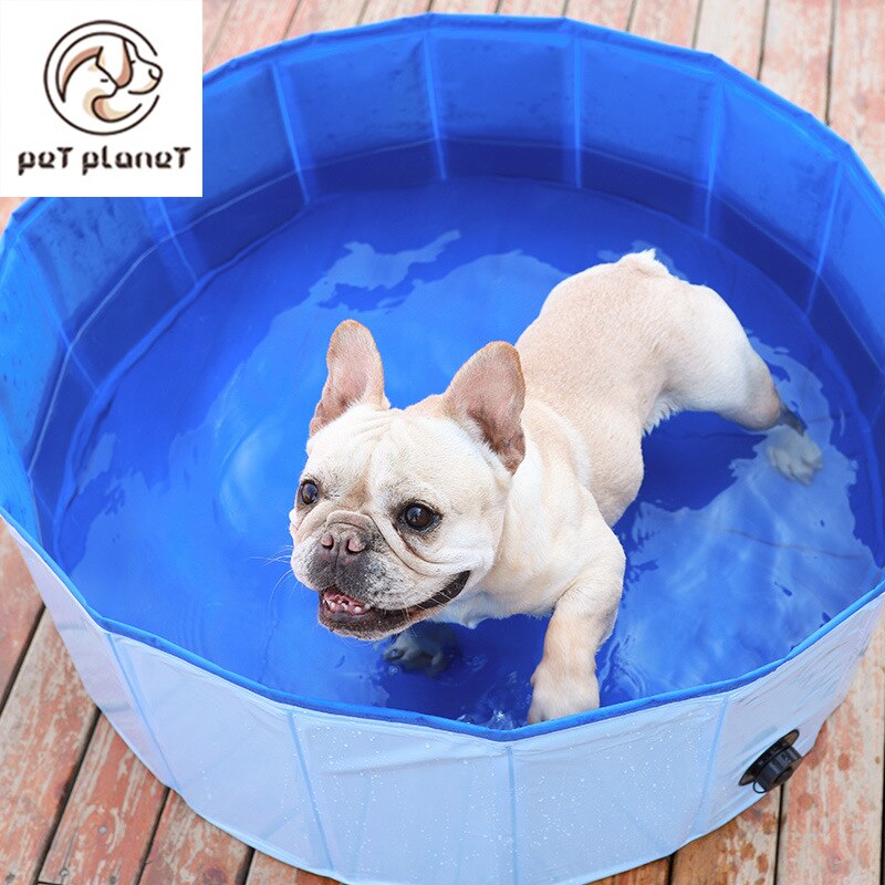 Hund pool vikbar hund simbassäng husdjur bad badkar badkar husdjur pool hopfällbar badpool för hundar katter barn