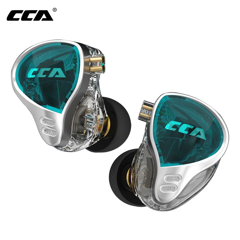 CCA CA10 Wired In-Ear Earphone Monitor Noice Cancelling Earbuds Sport HIFI Game Headphones