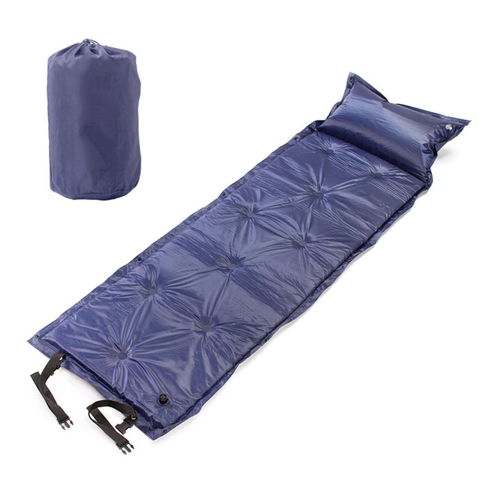Bil luft oppustelig rejse madras seng universal til bagsæde multifunktionel sofapude udendørs campingmåtte på lager