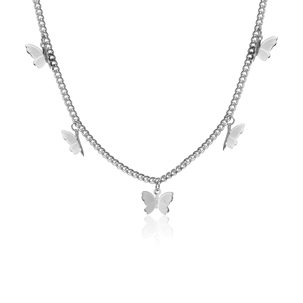 Nacken anhänger frauen Jahrgang Kette halskette Anhänger metallisch Goldene Große Kette Halskette frauen Schmuck