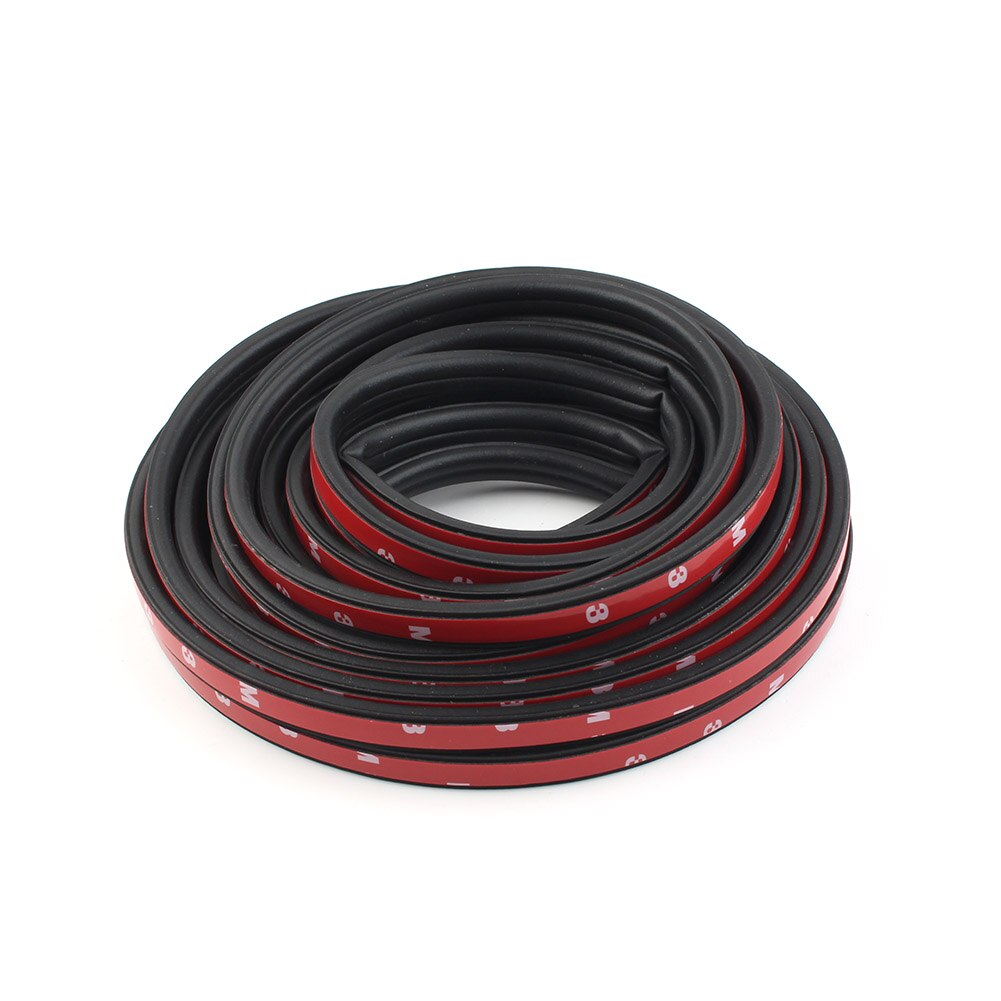 26FT 8M B-Vorm Trim Black Auto Rubber Strip Universele Auto Deur Edge Seal Hollow Tochtstrip