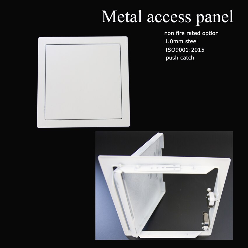 Metal Square Frame Eronomic Access Panel Ceiling Wall Door Push Catch To Open 200x200Mm 300x300Mm Non-fire Rated