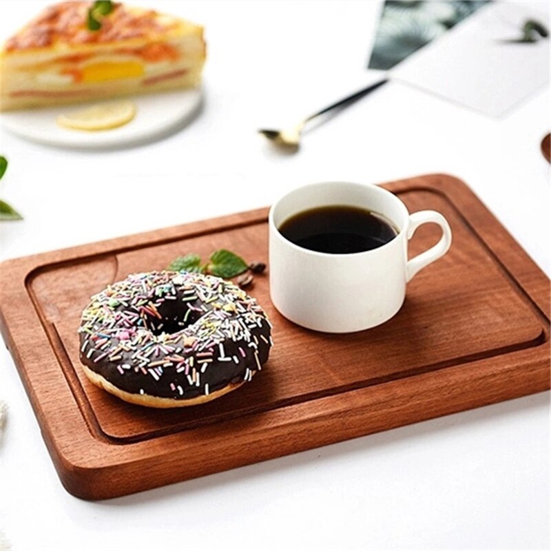 Food Storage Whole Wood chopping board Bread board Sushi plate Real wood tray Pizza board Chopping Blocks Cutting board