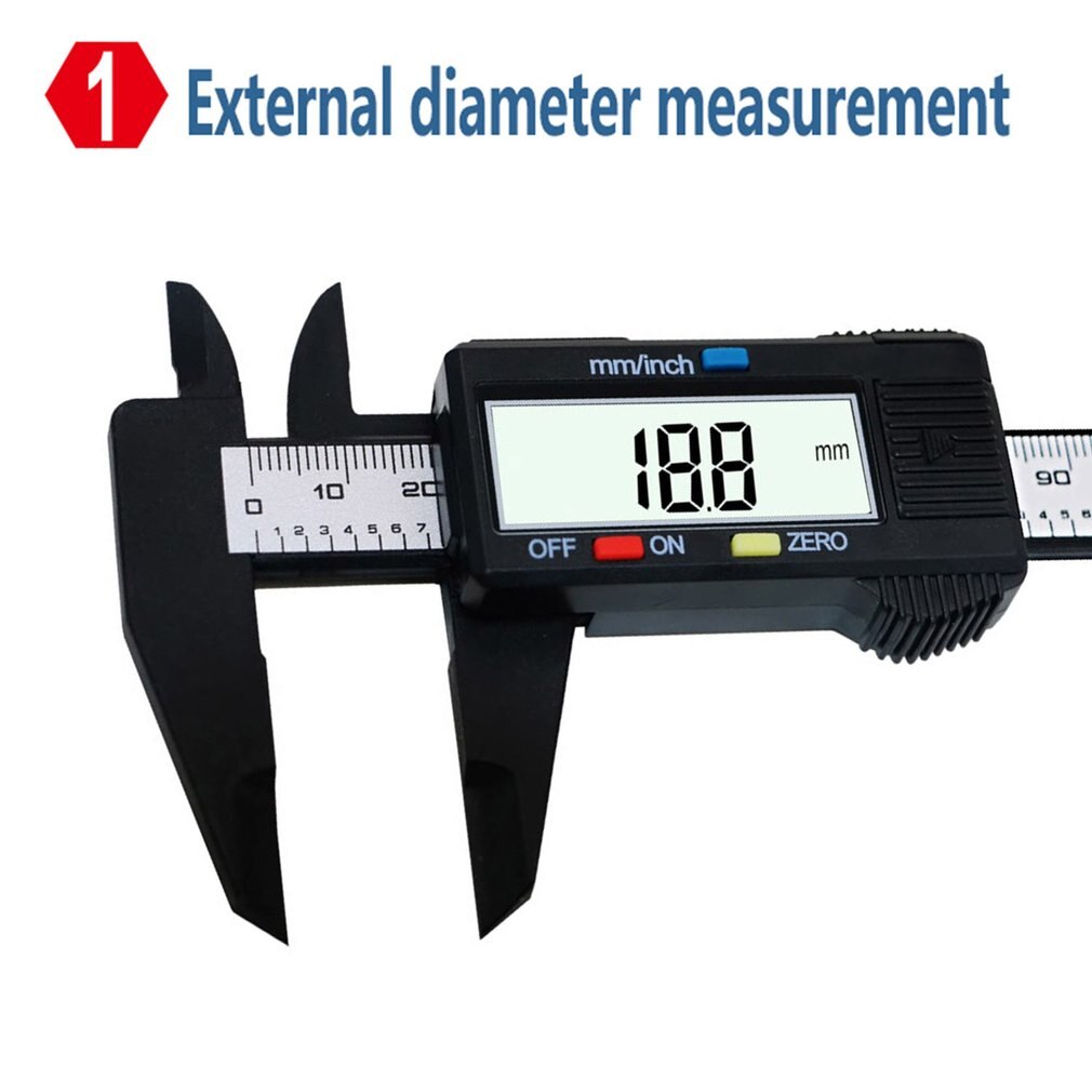 Digital Caliper Stainless Steel Electronic Digital Vernier Calipers 0-150mm Precision Micrometer Measuring Caliper Gauges