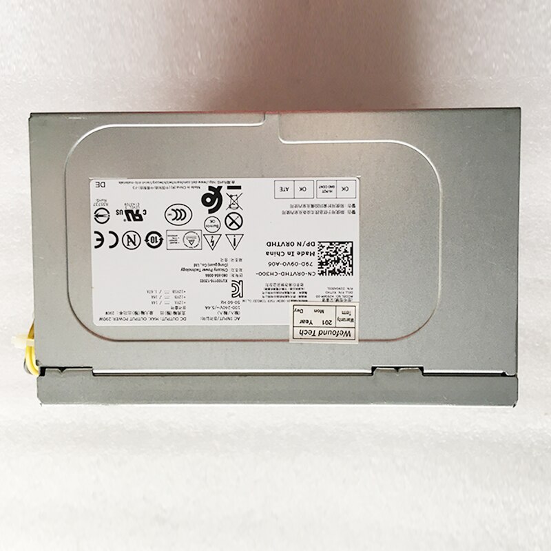 Power Supply for OptiPlex 3020/7020/9020/T1700 Mini Tower H290AM-00 KPRG9 N0KPM RVTHD 0RVTHD L290BM-01 290W Fully Tested