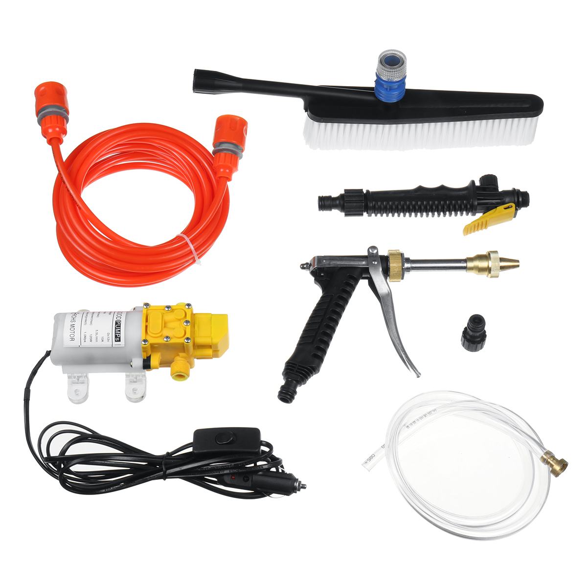 12V 100W Car Washer Guns Pump Car Sprayer High Pressure Cleaner Electric Cleaning Auto Device Car care Portable Washing Machine