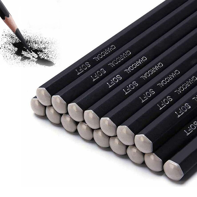 Grafiet Potloden Schetsen Tekening Kunstenaar Potlood Set Art Professionele Houtskool Graphite Kunstenaar Kit Schetsen Art Supplies