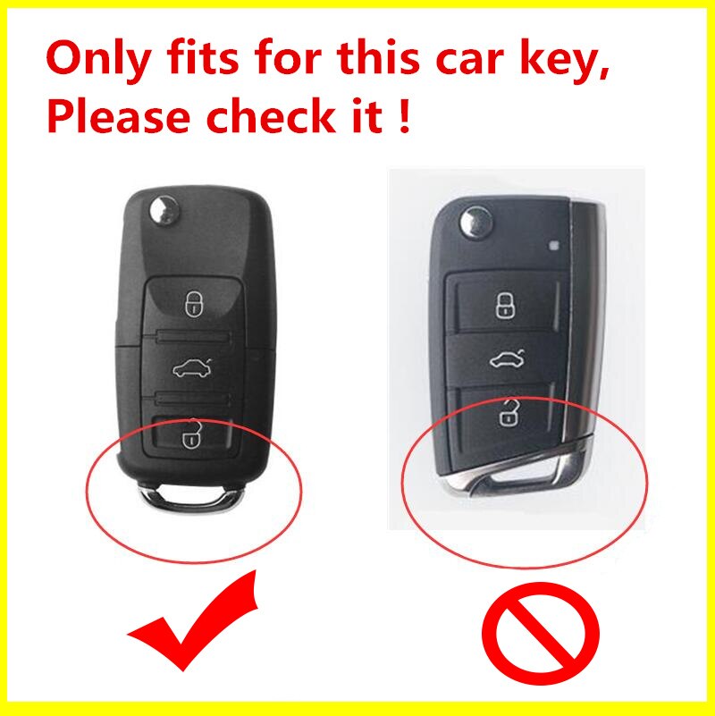 Funda protectora de TPU para llave de coche, accesorio para VW Volkwagen Polo Tiguan Bora Passat Golf 6 Lavida Scirocco Fabia