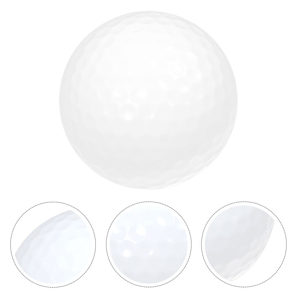 Glød i mørket nat golfbolde led lyser op golfbolde (rød)