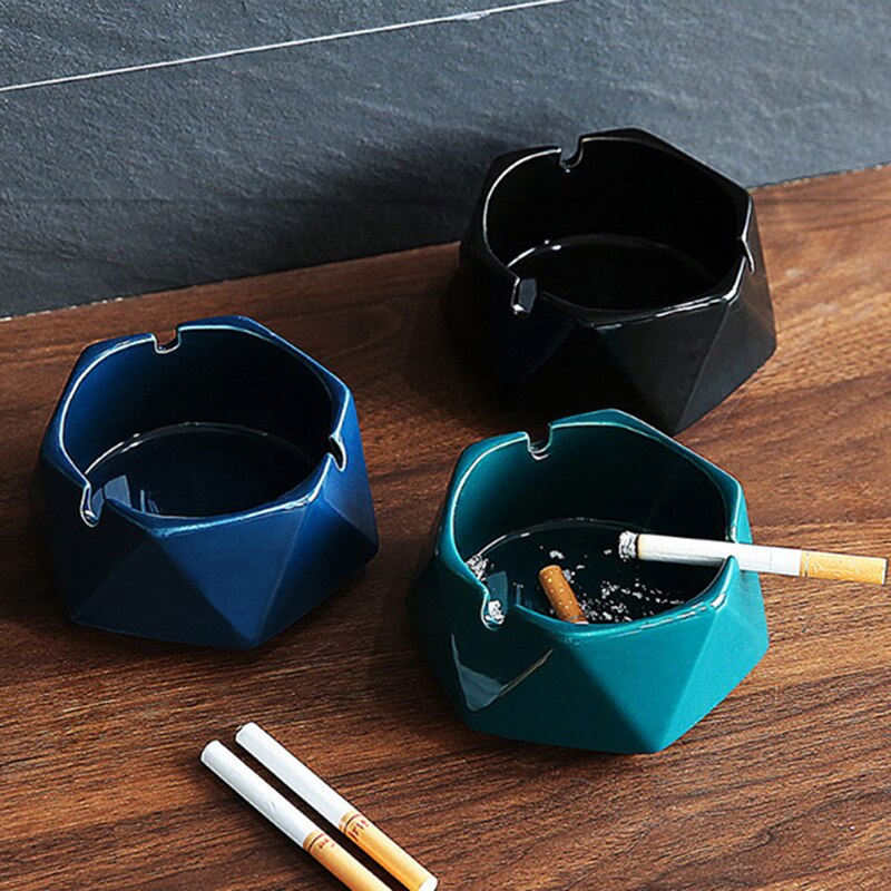 Draagbare Creatieve Asbak Pocket Outdoor Ash Tray Mini Asbak Keramische Asbakken Met Deksels Cadeau Voor Vriendje