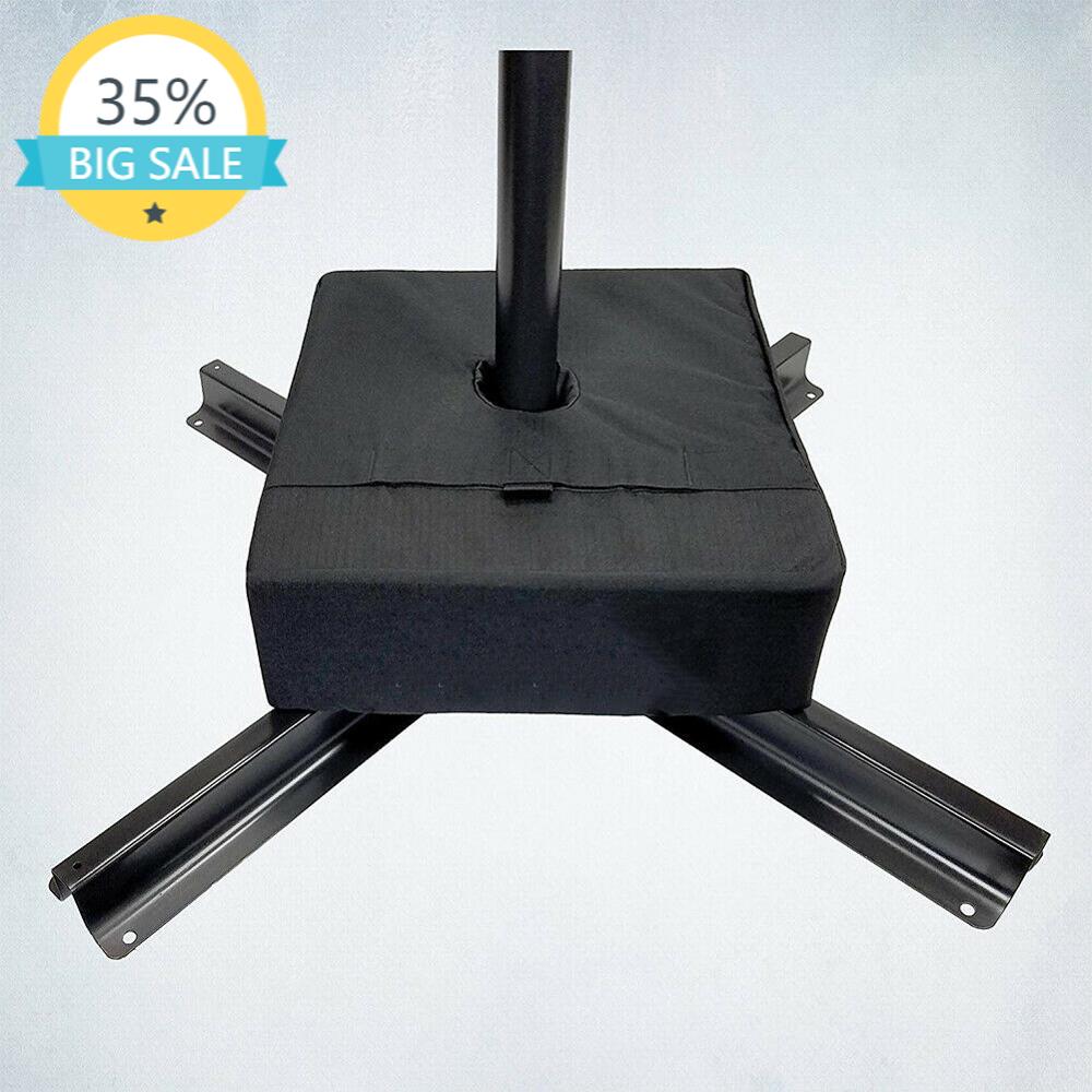Patio Paraplu Base Gewicht Zak Weerbestendige Vierkante Met Grote Opening, Universele Maat Voor Standaard Outdoor Patio Paraplu