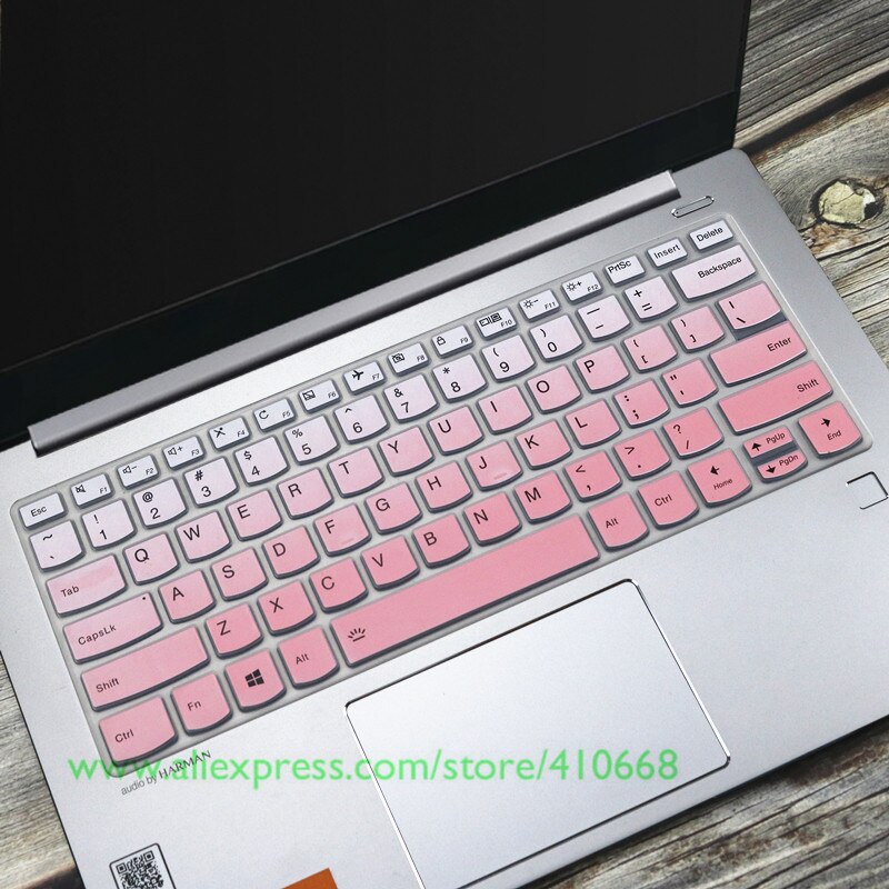 Til lenovo ideapad  s145 l340 s340 14 ast 14 iwl 14 igm 14 ikb  s145-14 ast  s145-14 ikb  s145-14 iwl  s145-14 igm 14 " laptop tastatur cover: Gradvis lyserød