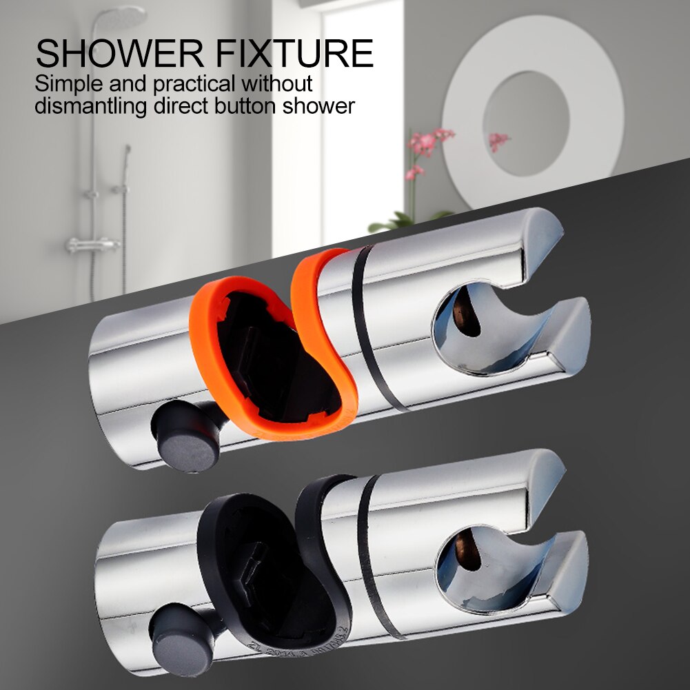 Douchebeugel douchestang houder 24mm abs chroom douchekop houder verstelbare badkamer accessoires universeel