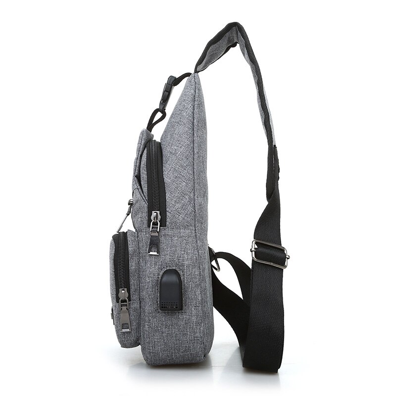 Oxford Women Chest Pack Single Shoulder Strap Back Bag Crossbody Bags for Women Sling Shoulder Bag Travel Back Pack