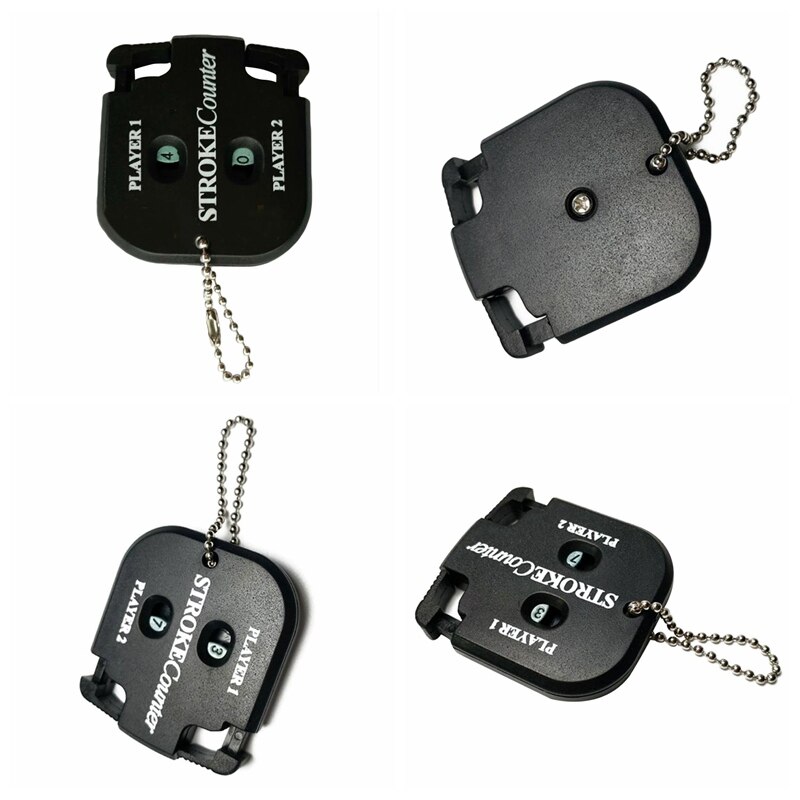 1 Pc Double Sides Score Counter Golf Stroke Shot without Key Chain Season