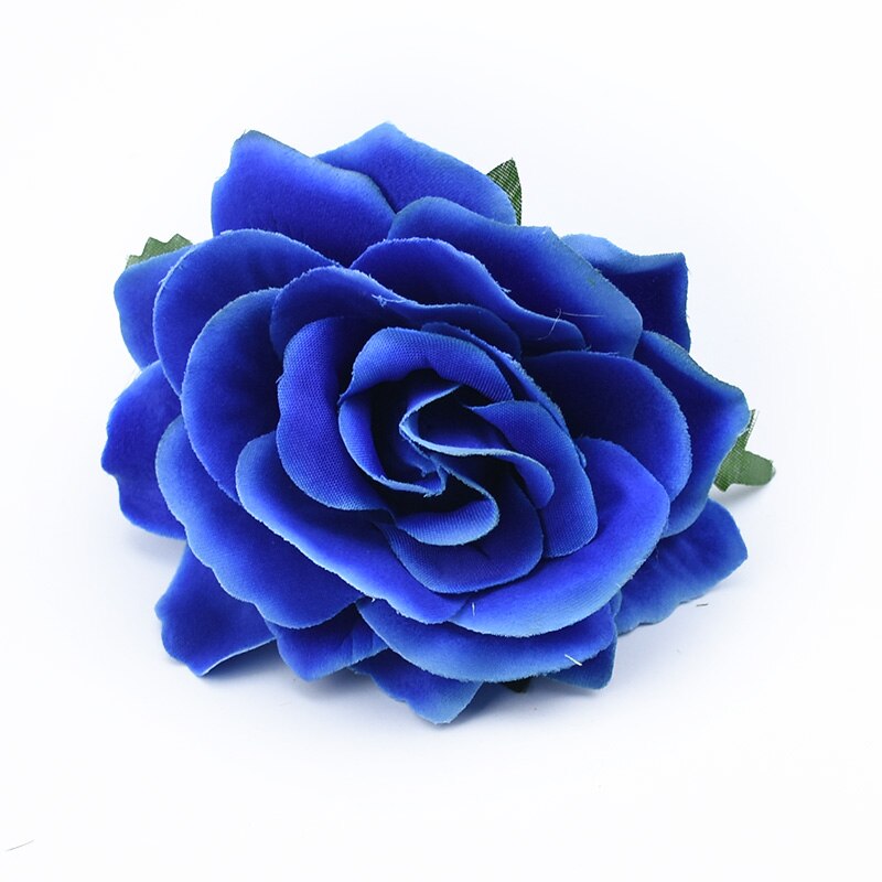 100pcs Artificial Flower Silk Rose Head Wedding bridal bouquet Brooch Wreaths Christmas Home garden Diy Decoration