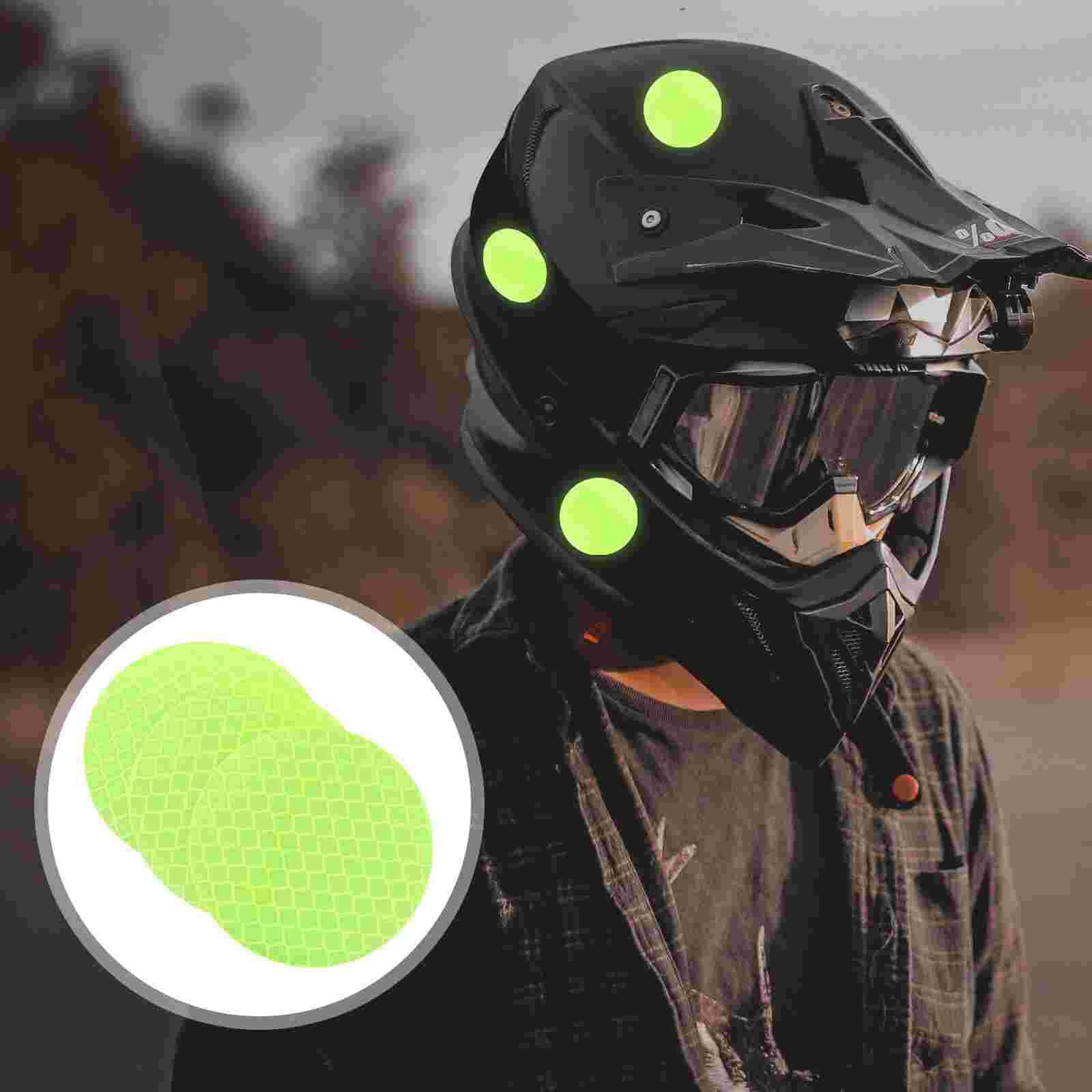 30pcs Useful Anti-collision Car Stickers Bright Reflective Decal Warning Sticker