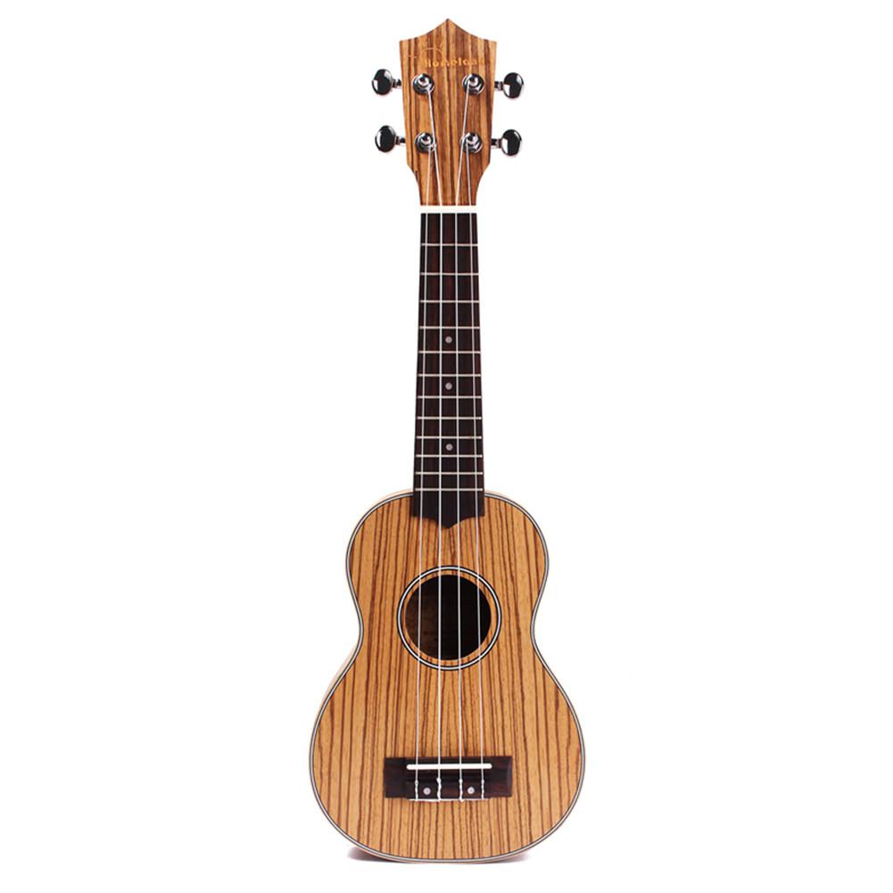 Zebrawood – petite guitare hawaïenne de 21 pouces, Ukulele, Instrument de musique, acoustique