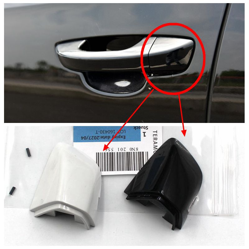 Tür abdeckung in vor Verknüpfungen türgriff außen griff abdeckung schlüssel See abdeckung für VW Golf 6.mk6 schlüssel abdeckung