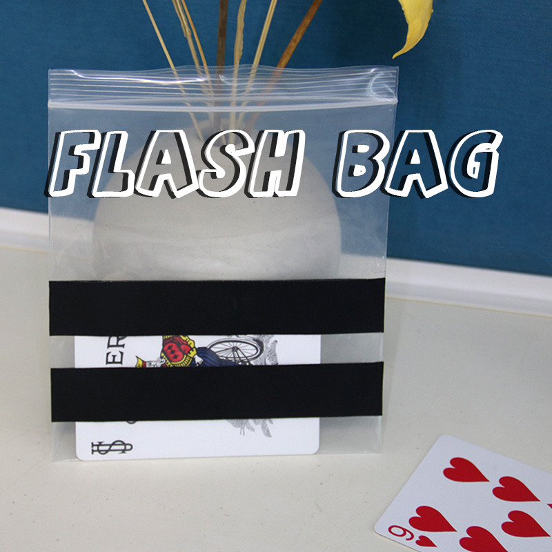 Bolsa Flash para trucos de Magia, cambio de tarjeta Visual, factura intercambiada, aparición, desaparecer, Magia, mago, ilusiones de primer plano, trucos, accesorios para mentalismo