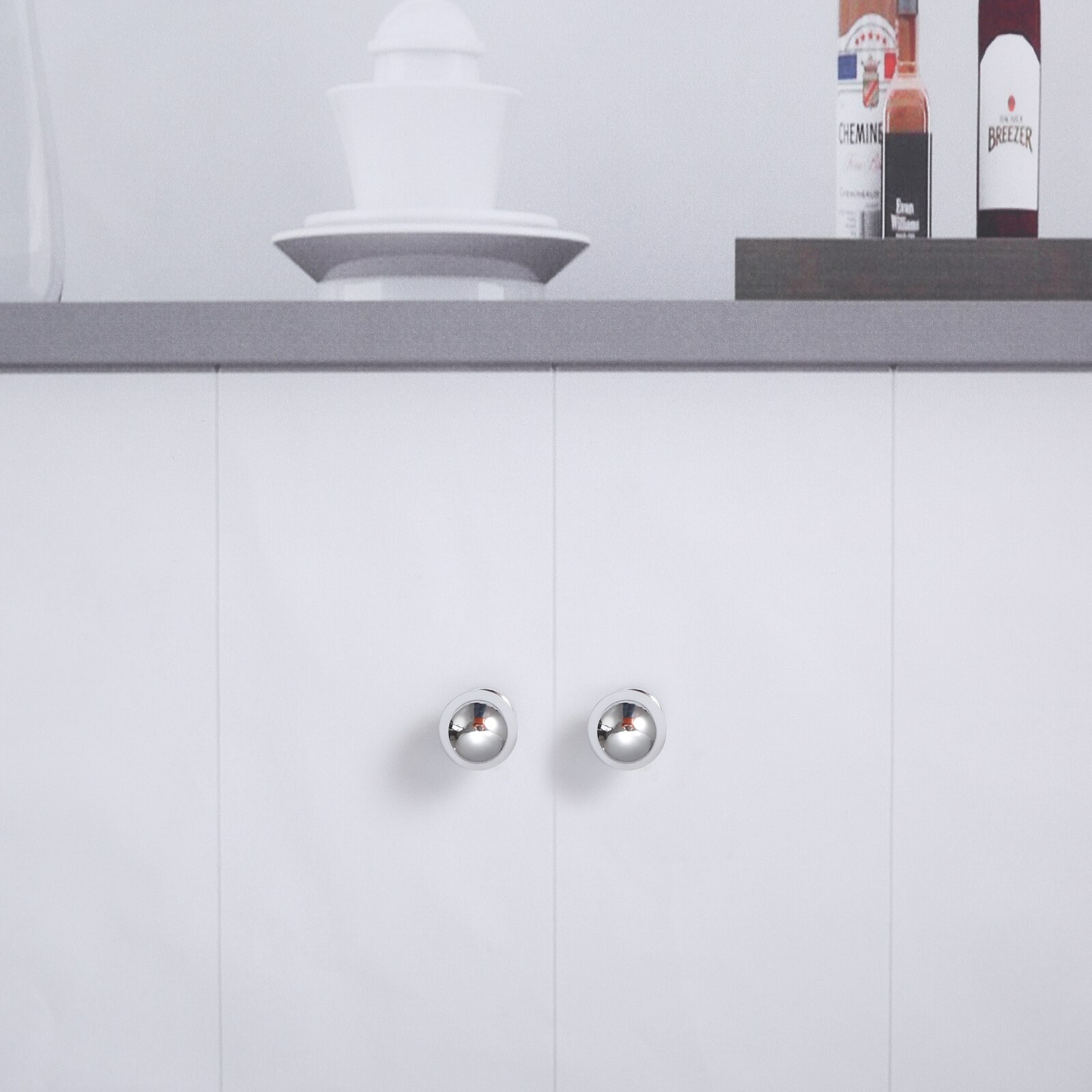 1Pc Clear Diamond Vorm Knop Enkele Poort Pull W/Schroef Plastic Crystal Gem/Bal Vorm Handvat Meubels lade Kast Kledingkast