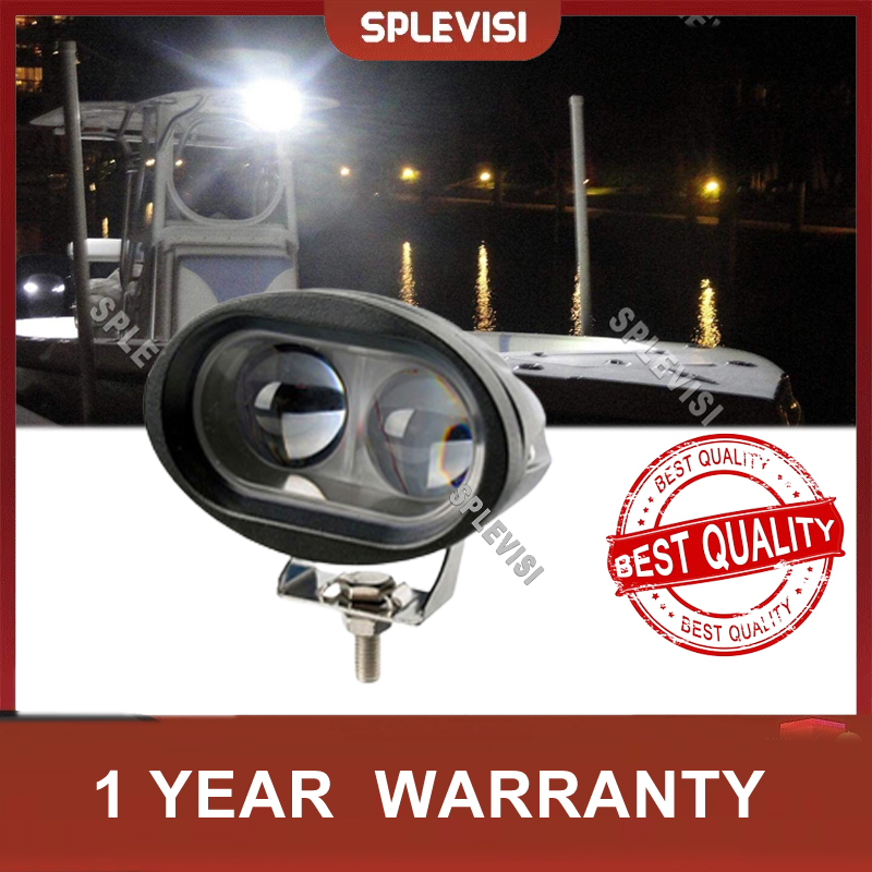 20W Marine Spreader Light LED Deck/Mast Light Flood Light For Boat 12v-30v DC