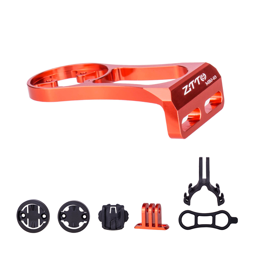 Ztto Bike Computer Camera Houder Stuur Extension Mtb Road Fiets Stopwatch Gps Houder Voor Garmin Bryton Cateye Gopro Mount: red