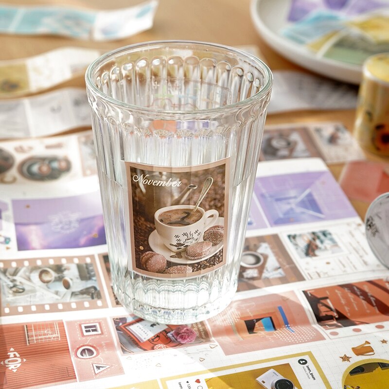 JIANWU 50mm*300cm Romantic Life Series Washi Tape Cute Collage Journal Decoration Material Stickers Masking Tape School Supplies