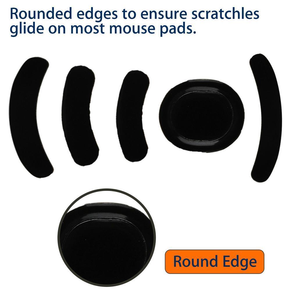 0.8Mm Gaming Muis Voeten Vervangen Voet Schaatsen Stickers Gaming Pads Voor G Pro Skates Draadloze Muis Gebruik Pads A1A2