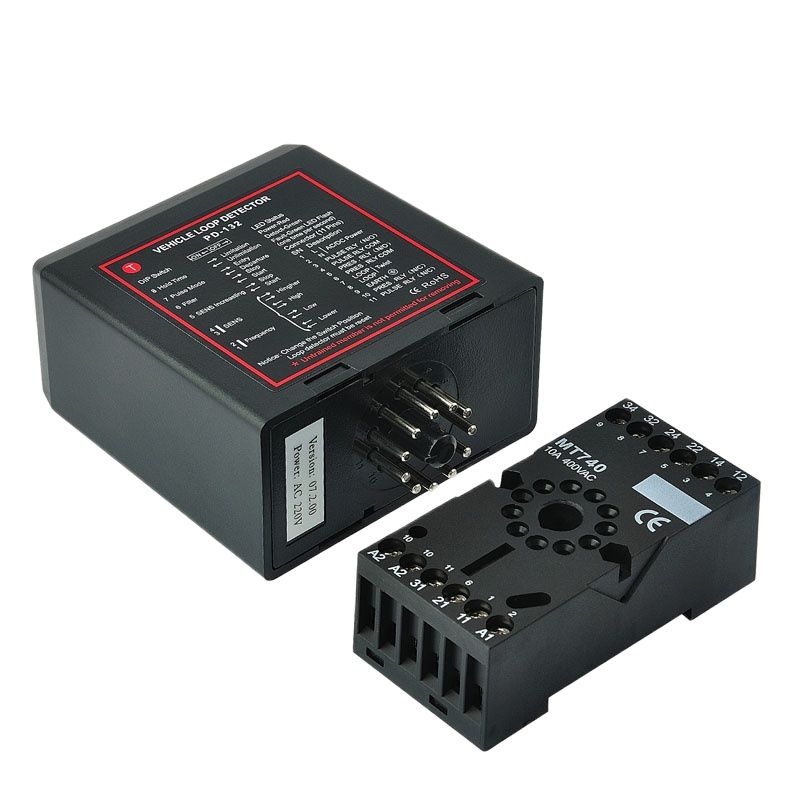 Auto Park barriere schleife detektoren PD132 induktive fahrzeug schleife detektor/metallisch MASSE DETEKTOREN/Schleife Sensor für fahrzeug zugang