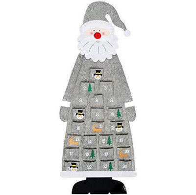 Adventskalendrar julpynt tygkalender julorganisation julnedräkning heminredning