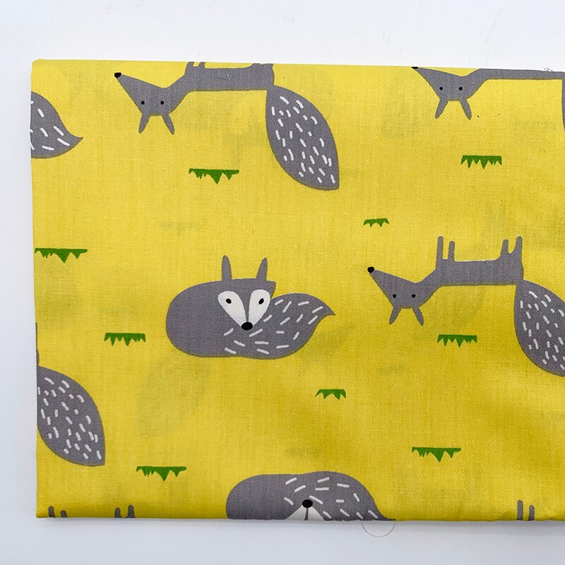 25x20CM 6 pcs/Set Multi Purpose Cartoon Cotton Patchwork Cloth DIY Sewing Craft Nordic Style Fabric for Household Nice