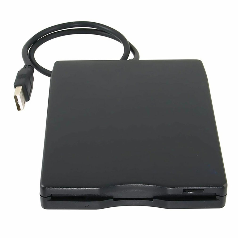 USB Floppy Drive 3.5inch USB External Floppy Disk Drive Portable 1.44 MB FDD USB Drive Plug and Play for PC Windows 10 7 8 Win