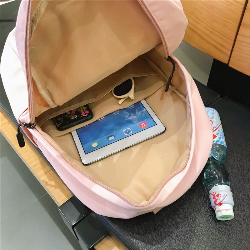 DIHOPE Große Kapazität Hohe Schulranzen Wasserdicht Nylon Frauen Rucksack Weibliche Mädchen Schulter Taschen Reisetasche Mochila Neue